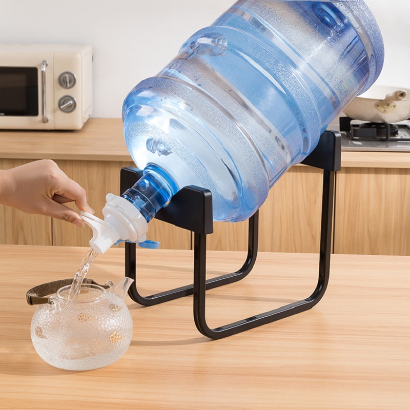 Home Kitchen Table Top Metal Water Bottle Rack for 5 Gallon Bottle