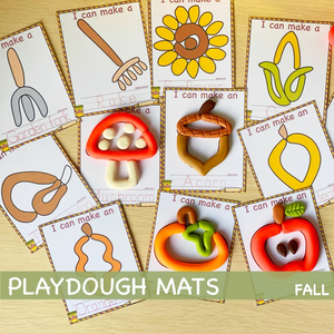 Kit de Masa para Modelar No Tóxica con Temática de Otoño, Juguete de Masa Hecho a Mano para Actividades de Aprendizaje Temprano - Product Image 6