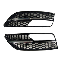 Kit Carrosserie Hot Sale : Grille de Phare Antibrouillard et Cache de Phare Antibrouillard ABS pour Audi A3 S3 à RS3 2014-2016 (Berline et Hayon)