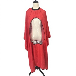 Capa de <span class=keywords><strong>Peluquería</strong></span> Transparente e Impermeable de 160*140mm (Modelo Transparente), Compatible con Teléfonos Móviles, para Salones Infantiles - Product Image 4