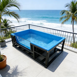 Piscina Modular Portátil con Estructura Metálica Resistente para Uso en Exteriores, Piscina para Exteriores, Piscina con Estructura Personalizable - Product Image 3