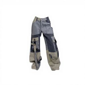 Jeans de Mezclilla para Mujer, Cintura Media, Transpirables, Lavado Oscuro, Corte Holgado, Estilo Boyfriend, Casual, Streetwear, Y2K, Alta Calidad - Product Image 1