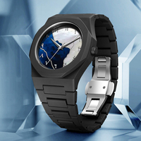 Jam Tangan Pria OEM TOMI L403 Model Terbaru Tahan Air dengan Tali dan Casing Plastik, Mesin Quartz, Jam Tangan Olahraga Pria