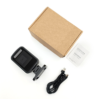 Escáner de código de barras 2D de escritorio JR T560 en stock, escaneo omnidireccional, USB con cable, Plug and Play, para tiendas minoristas