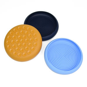 Cuencos de alimentación de silicona para perros y gatos con rompecabezas al por mayor, cuencos portátiles de silicona para perros de alimentación lenta con ventosas - Product Image 2