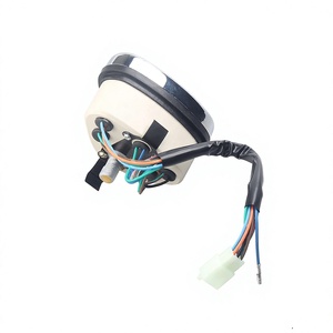 Odómetro mecánico de 0-140 km/h para tablero de motocicleta, pieza de repuesto frontal para scooter, carcasa negra de plástico - Product Image 2