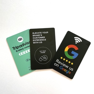 Carte RFID NFC pour avis <span class=keywords><strong>Google</strong></span> avec offre de réduction pour les magasins de détail - Product Image 3