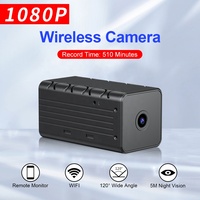 QZT 1080p Wifi Caméra Nouvelle IP Numérique HD 140 Degrés Grand Angle Mini CCTV Enregistreur De Mouvement Sécurité À Domicile Vidéo Efficace Pratique
