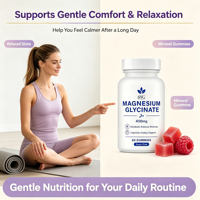 Suplemen Permen Kunyah SYC BIO Magnesium Glycinate untuk Relaksasi Malam Hari, Formula Penunjang Relaksasi, 60 Permen Kunyah Bebas Gula, Khusus
