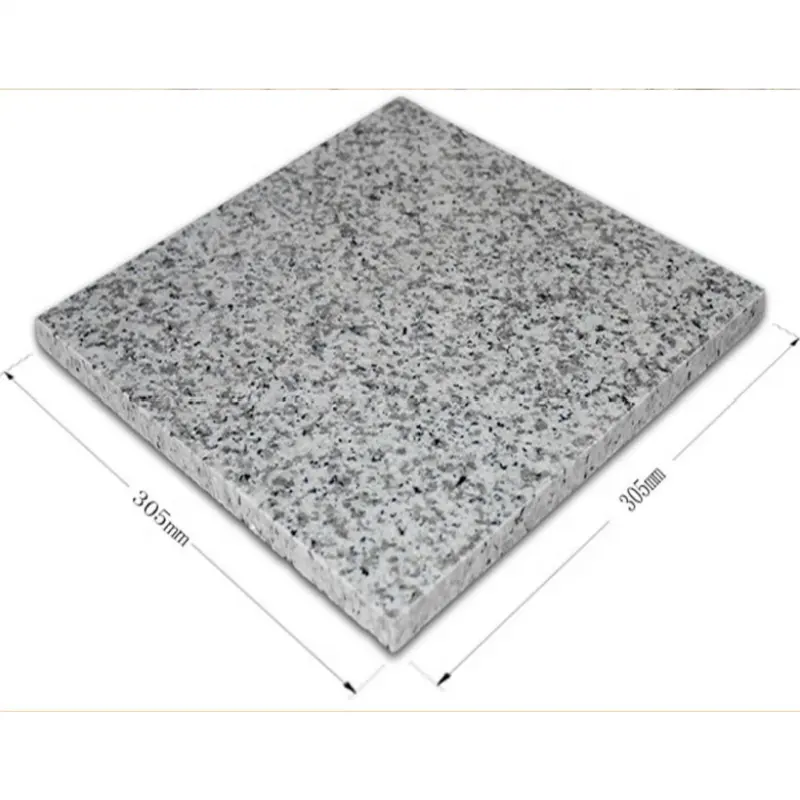 Chinesisch günstig G655 grau schwarz weiß polierte Granitfliesen Platten