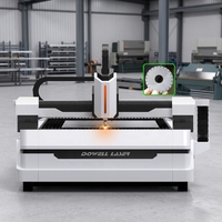 Machine de découpe laser à fibre pour tôles métalliques 3000 W 4000 W 6000 W CNC Refroidissement par eau Rail de guidage THK Servomoteur Yaskawa
