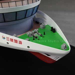 Modèle de bateau artisanal de haute qualité fabriqué par O.A.S Factory, modèle de croisière Yangtze Three Gorges personnalisé de 180 cm, cadeaux d'affaires - Product Image 3
