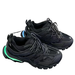 2025 Retro Walking Style Lighted Lace-up Fabric Casual Shoes LED Series Running Track 3.0 Classic <b>Sneakers</b> - Product Image 1
