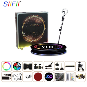 Fotocamera da <span class=keywords><strong>360</strong></span> gradi con cabina per Selfie 115cm con custodia di volo 4 compatibile con smartphone iPad SLR-perfetto regalo di compleanno - Product Image 2