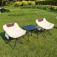 Table de camping compacte pliable, design portable à enrouler avec sac de transport, table pliable légère et petite