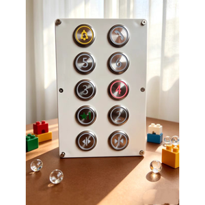 Elevator <b>Button</b> Panel Metal Plastic <b>Push</b> <b>Switches</b> For Elevator Control - Product Image 1