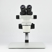 ZM6745T-L1 0.67X-4.5X Trinocular Zoom Research Stereo Microscope for Laboratories