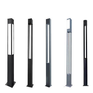 Estilo europeo 110V 220V moderno IP65 lámpara de columna impermeable jardín al aire libre LED lámpara de césped CANAL DE PAISAJE - Product Image 3
