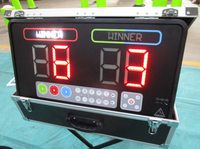 Système de jeu interactif gonflable IPS avec 10 lumières, éclairage sportif, matériau PVC, installation facile, cônes étanches à l'air, lampes à tapoter, pylônes