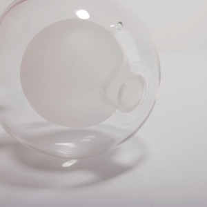 <span class=keywords><strong>Abat</strong></span>-<span class=keywords><strong>jour</strong></span> sphérique en verre soufflé borosilicate transparent 3.3 à double paroi du fabricant OEM pour plafonniers muraux traditionnels et modernes - Product Image 4