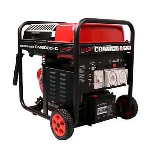 Generator Diesel Inverter Portabel Harga Set 5 Kw 5KVA 5 Kw KVA 5000 W 5000 Watt Generator Diesel Tipe Terbuka Elektrik Kecil