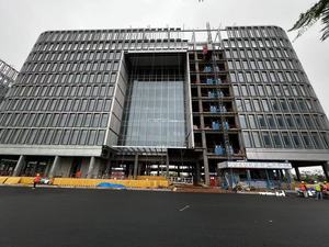 Modern Aluminum Curtain Wall Panels with Anodized Surface for Building Exterior Applications - Product Image 2