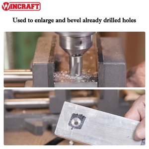 3pcs 82 Degree Single Flute <strong>Countersink</strong> Set Straight Shank <strong>Drill</strong> Bits for Metal <strong>Countersink</strong> - Product Image 5