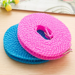 Résistance Nylon antidérapant étendoir <span class=keywords><strong>corde</strong></span> <span class=keywords><strong>à</strong></span> <span class=keywords><strong>linge</strong></span> extérieur coupe-vent réglable avec crochet <span class=keywords><strong>corde</strong></span> <span class=keywords><strong>à</strong></span> <span class=keywords><strong>linge</strong></span> - Product Image 2