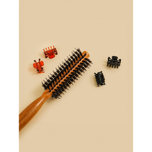 Mini 2P Tincer Pin <b>Hairbrush</b> Compact and Efficient Product - Product Image 1