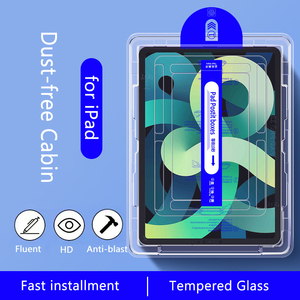 Protector de pantalla de vidrio templado de cabina sin polvo para <span class=keywords><strong>iPad</strong></span> Pro 5 6 <span class=keywords><strong>7</strong></span> 8 <span class=keywords><strong>9</strong></span> 10 Air 1 2 3 4 Mini 10,2 10,<span class=keywords><strong>9</strong></span> 11 12,<span class=keywords><strong>9</strong></span> 13 <span class=keywords><strong>pulgadas</strong></span> - Product Image 1