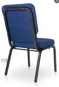 Hongji กรอบโลหะแบบประสานเก้าอี้โบสถ์เบาะผ้าใช้ในเชิงพาณิชย์ร่วมสมัยผู้ผลิตจีนขายส่งราคา - Product Image 5