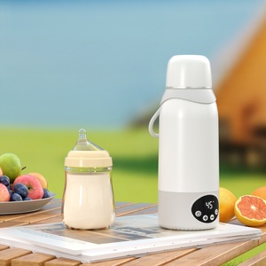 Bouteille d'eau chaude électrique à contrôle de température intelligent 500 ml, chauffe-bouteille <span class=keywords><strong>sans</strong></span> <span class=keywords><strong>fil</strong></span> pour la maison et l'extérieur - Product Image 2