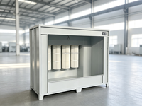 Kit de système de pulvérisation électrostatique manuel multi-usages, pistolet à poudre, cabine de revêtement et four de polymérisation thermique