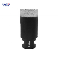 Foret diamanté LARIX 60 mm pour maçonnerie, utilisation à sec/humide, brasé sous vide, garantie 1 an, longueur de travail 40 mm