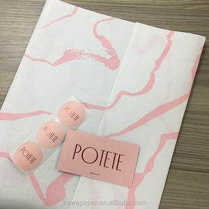 2023 nouveauté personnalisé <span class=keywords><strong>encre</strong></span> <span class=keywords><strong>végétale</strong></span> emballage <span class=keywords><strong>papier</strong></span> de soie blanc noir couleur emballage cadeau - Product Image 5