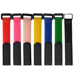 Soporte Ajustable de Alta Calidad para Bridas de Cable, Correa de Sujeción de Doble Cara con Gancho y Bucle y Hebilla de Plástico - Product Image 3