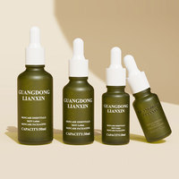 Flacon Compte-Gouttes en Verre à Étiquette Personnalisée 5ml - 100ml, Bouteilles de Sérum en Verre Ambré Avec Pipette en Verre pour Cosmétiques et Huiles Essentielles