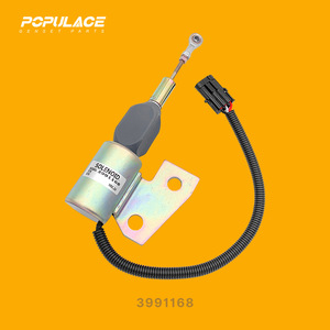 Populace Stop Solenoid 3991168 For Diesel <b>Generator</b> Parts - Product Image 1