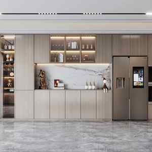 Aparador Moderno de Madera Maciza de Color Personalizado para Sala de Estar y Mueble Buffet para Restaurante - Product Image 1