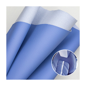 Cuir reconstitué de litchi moyen de haute qualité pour siège de voiture, tissu <span class=keywords><strong>en</strong></span> éponge texturé anti-rayures recyclant les tissus <span class=keywords><strong>en</strong></span> cuir - Product Image 1