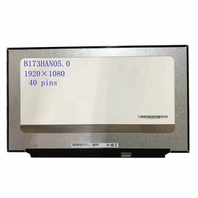 Original 17.3 Inch Laptop Lcd Screen Panel B173HAN05.0 FHD 1920*1080 240HZ EDP 40Pin