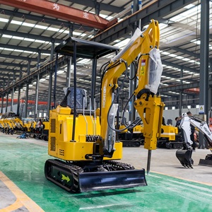 Productos Más Vendidos: Excavadora Compacta de 1500 kg con Toldo y Martillo Hidráulico para Trabajos de Demolición - Product Image 6