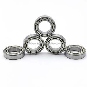 Rodamientos de Precisión de 12 mm 6801ZZ 12x21x5 mm, Rodamiento de Bolas de Ranura Profunda de Alta Velocidad 6801Z 6801RS, Rodamiento para Motocicleta Eléctrica GCr15 - Product Image 3