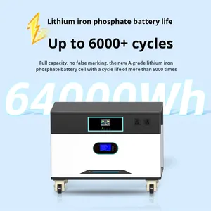 Sistema de Almacenamiento de Energía Doméstico Apilable de 51.2V, Todo en Uno, con Batería de Litio Ferrofosfato y Paneles Solares Monocristalinos - Product Image 3