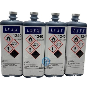 Tinta Negra Alternativa Original de 500 ml FAC1512 Solvente FAC1505 FAC 1240 1010 con Etiqueta con Chip RFID para Impresora de la Serie LX 8800 8900 - Product Image 6
