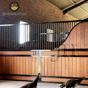 Panneaux avant et latéraux personnalisables de stalles d'écuries JH pour les cloisons d'abris de chevaux Conception modulaire facile à assembler Écurie pour chevaux - Product Image 5