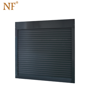 Fenêtre <span class=keywords><strong>coulissante</strong></span> à double vitrage en aluminium à rupture de pont thermique avec moustiquaire magnétique, volet roulant horizontal moderne en alliage d'acier inoxydable pour villa - Product Image 3