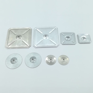 Nettoyeur d'isolation à Clips carré en acier galvanisé, 10 pièces, Clips à verrouillage automatique, lave-linge <span class=keywords><strong>pour</strong></span> fixer des épingles d'isolation - Product Image 4