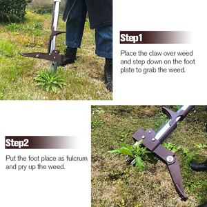 Winslow & Ross en aluminium à long manche enlève facilement l'extracteur de mauvaises herbes sur pied - Product Image 6