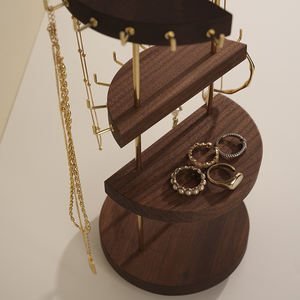 Manufacturers Wholesale Rotatable Necklace Storage Rack Large-Capacity Jewellery <b>Display</b> Racks - Product Image 6